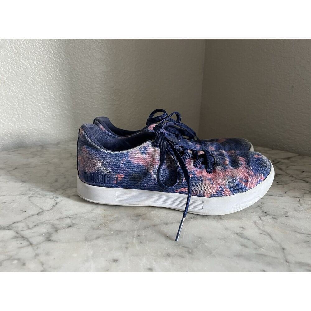 Nobull Canvas Tie Dye Trainers Sneakers Mens 7 Womens 8.5